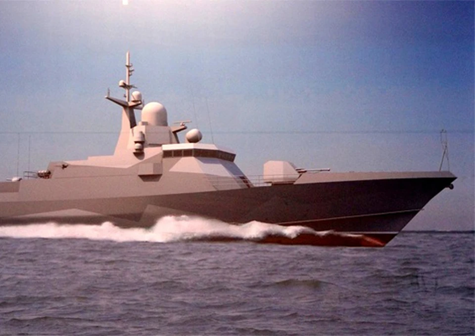 Малый ракетный корабль (МРК) проекта 22800 "Каракурт"