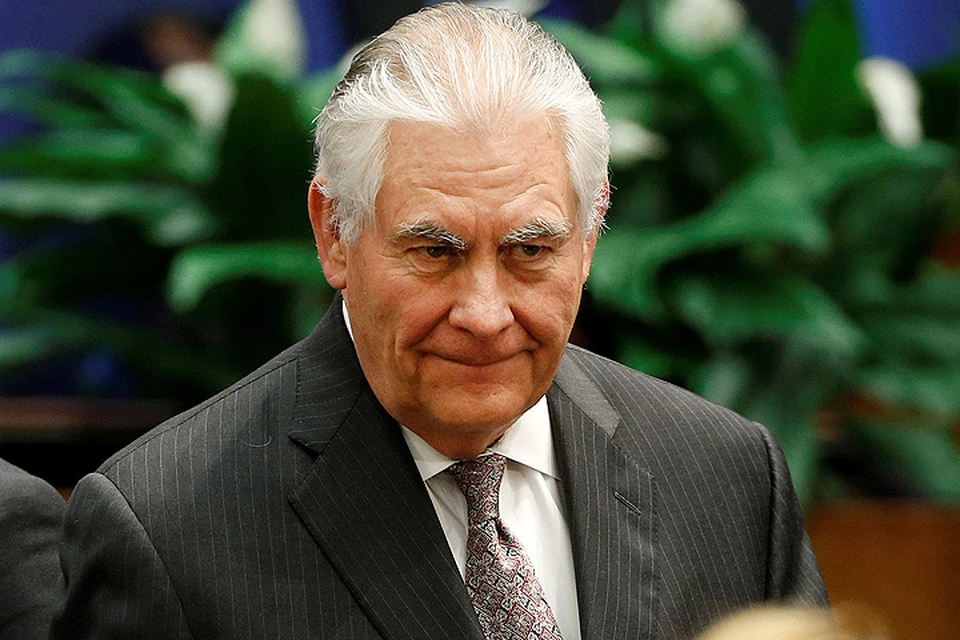 Госсекретарь США Рекс Тиллерсон.