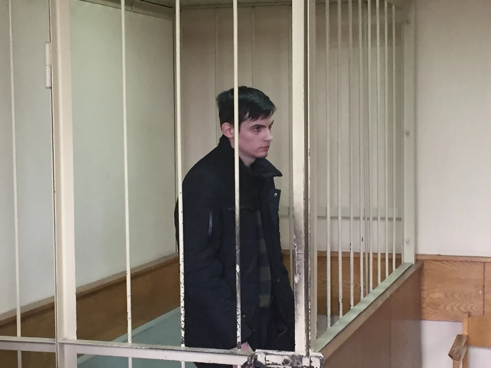 Никита Кравченко в зале суда