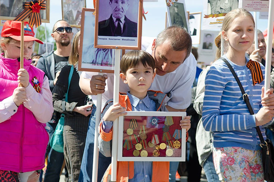 9 мая любой желающий может пройти в составе специальной колонны по площади Куйбышева с портретами своих близких, принимавших участие в Великой Отечественной войне.