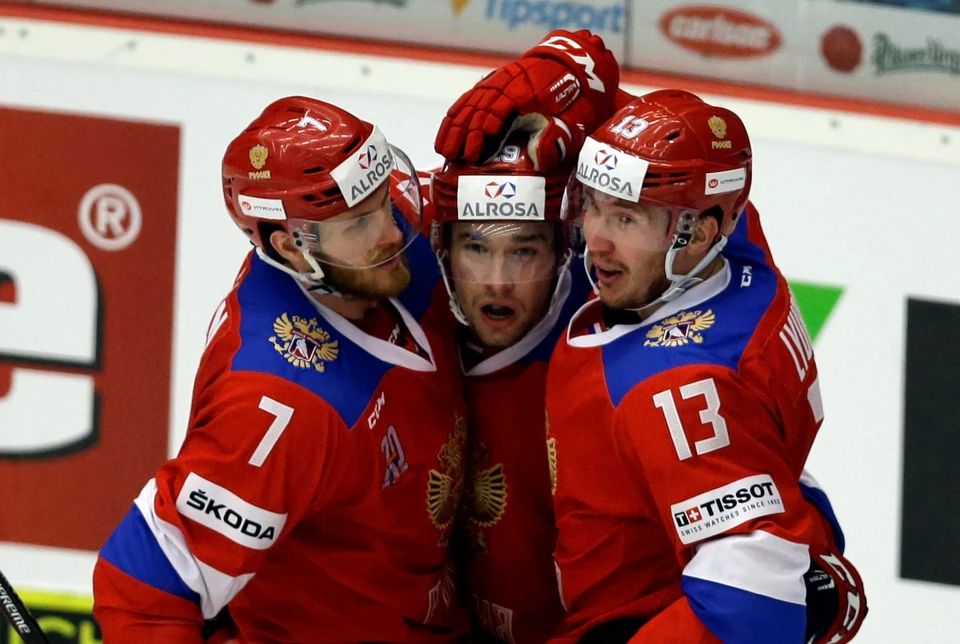 Сборная России по хоккею проведет свой первый матч на чемпионате мира против Швеции.