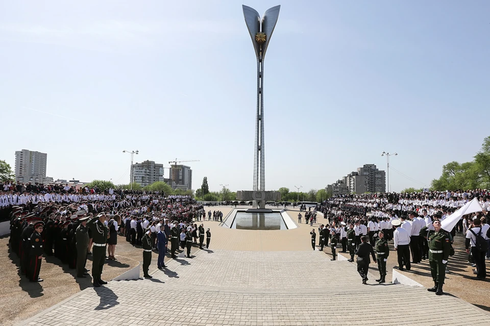 День Победы - один из самых масштабных праздников в Ростове.