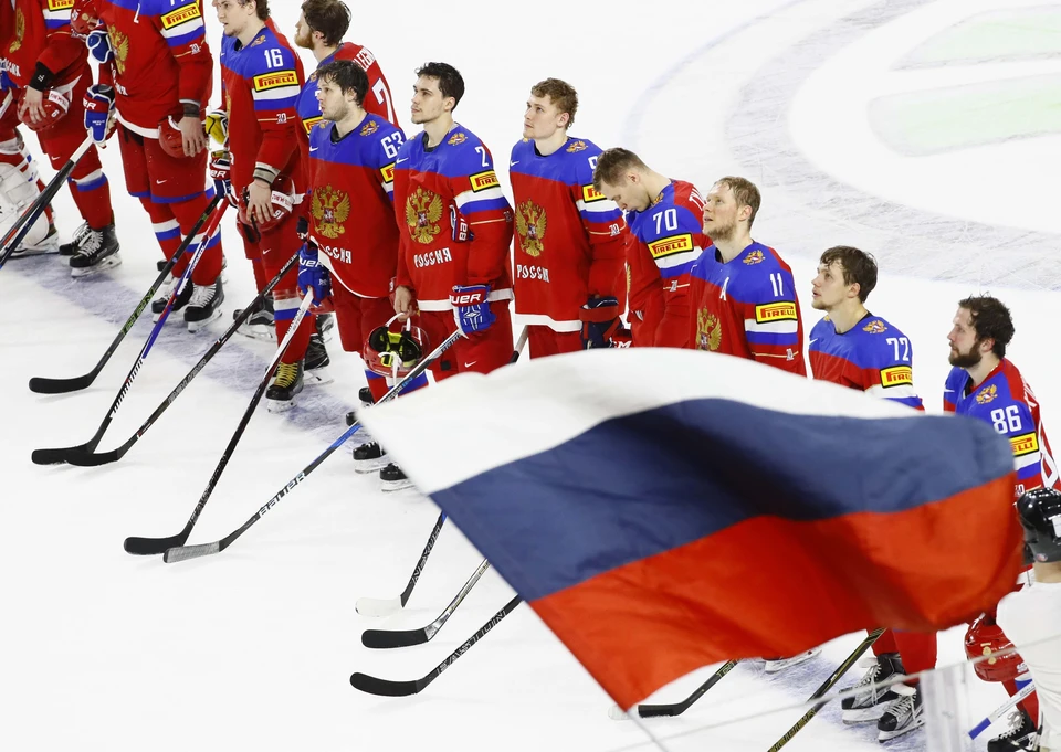 Россияне победили Данию 3:0 на ЧМ по хоккею.