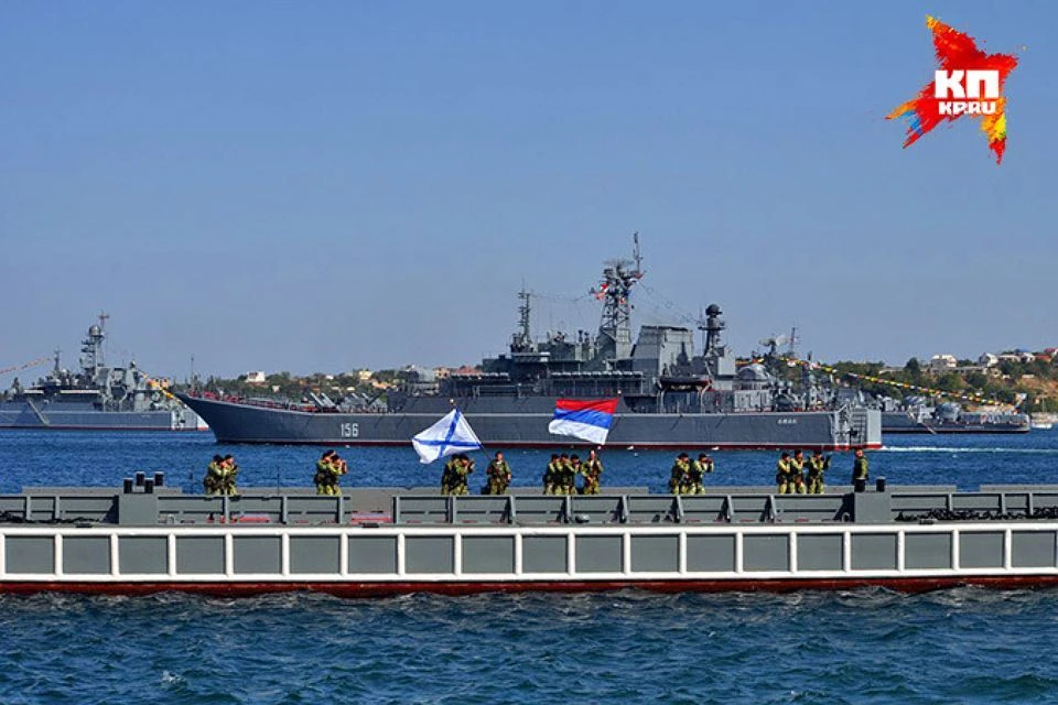 Черноморский флот отмечает 234 годовщину.