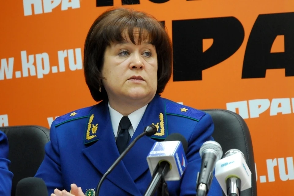 Руководитель СУ СКР по Пермскому краю генерал-лейтенант юстиции Марина Николаевна Заббарова.