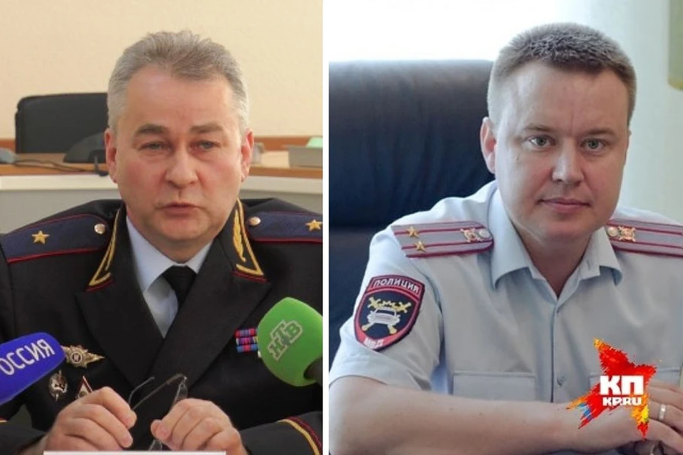 Александр Оцимик (справа) обвинил генерала Ларионова (слева) в получении взятки. Фото: Архив КП