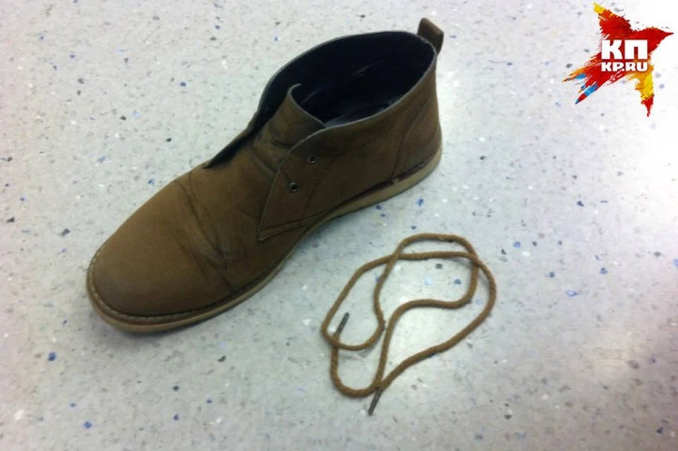 Преступника нашли по шнурку от ботинка
