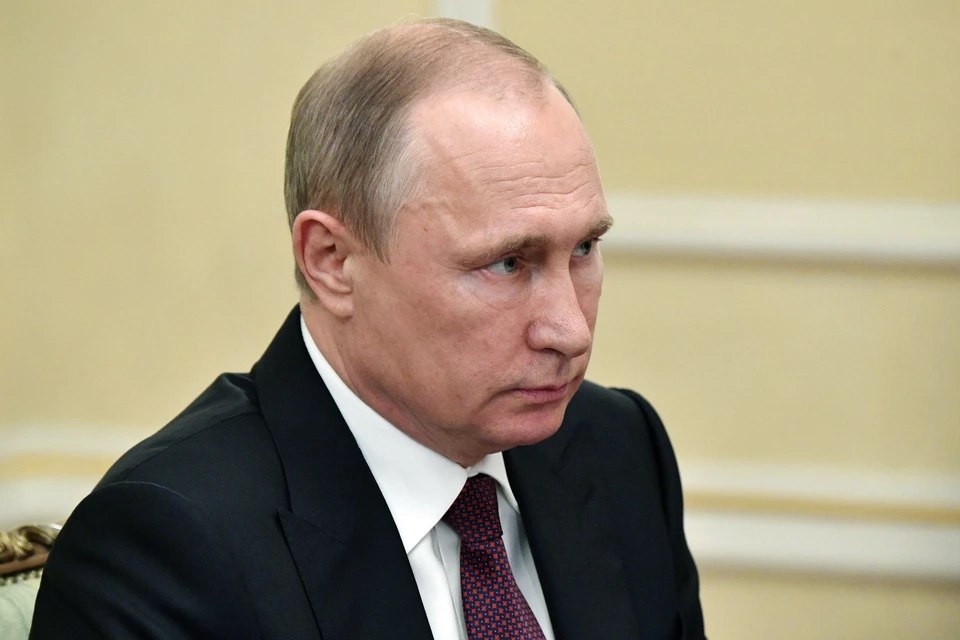 Президент России Владимир Путин в Екатеринбурге. Фото: Алексей Никольский/ТАСС