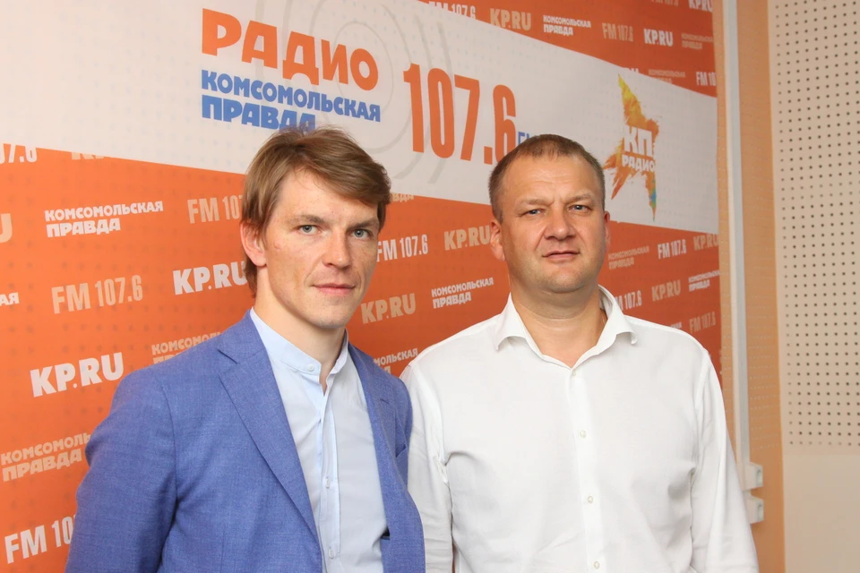 Вячеслав Правдзинский и Олег Гарин