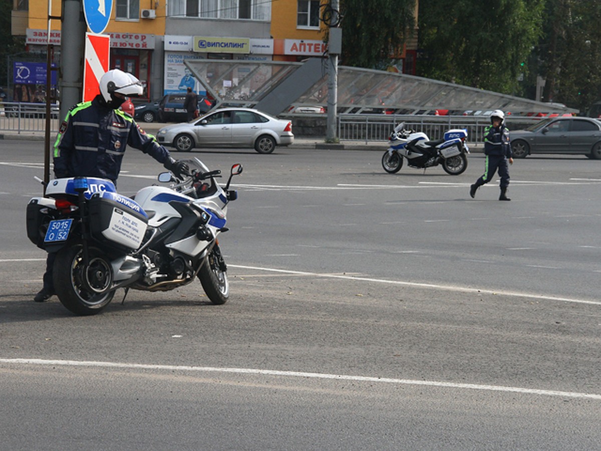 Полицейские-мотоциклисты начали патрулировать улицы Нижнего Новгорода -  KP.RU