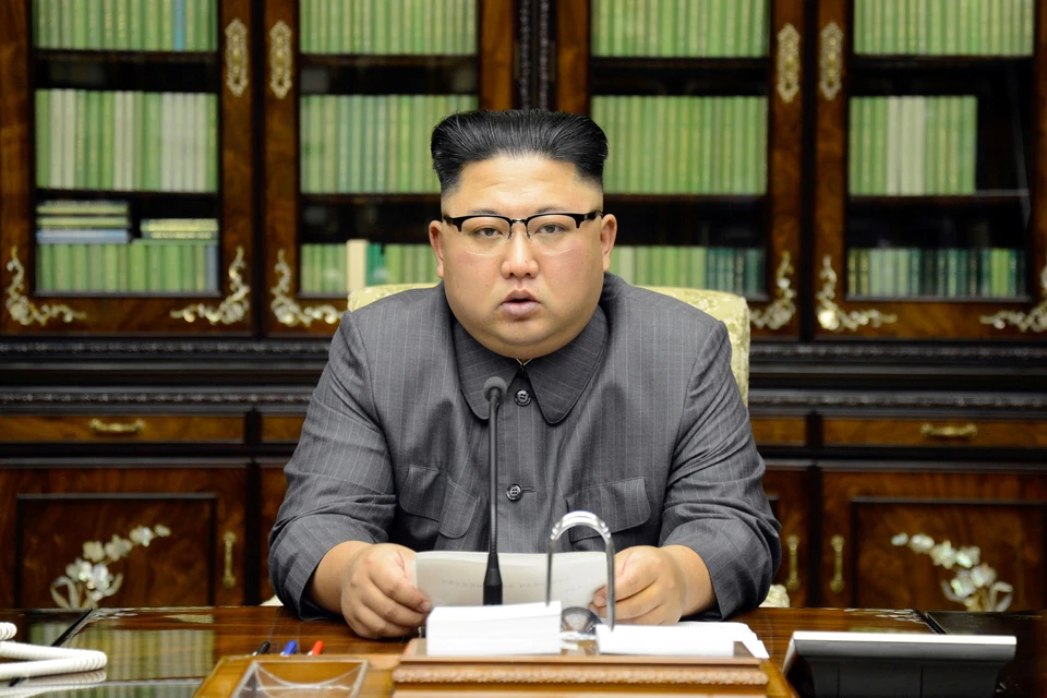 Ким Чен Ын: "Я решительно настроен проучить огнём американского безумного маразматика".