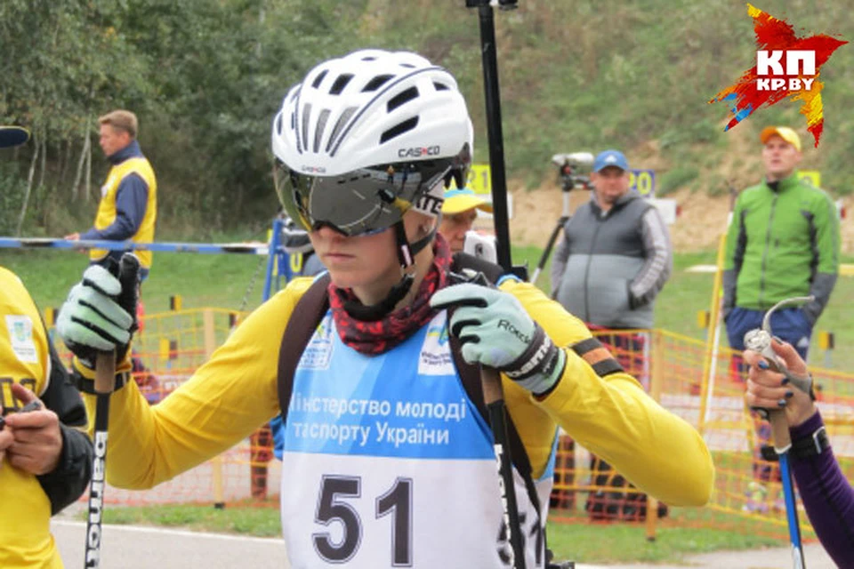 Дарья Блашко уже выиграла чемпионат Украины по летнему биатлону в гонке с общим стартом. Фото: biathlon.com.ua