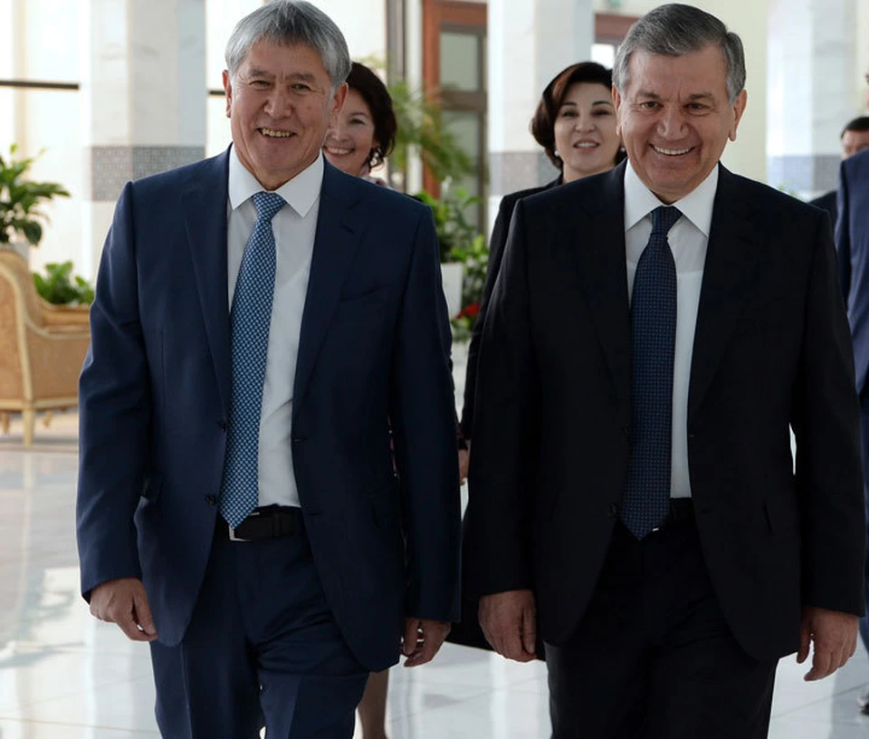 Алмазбек Атамбаев посетил Узбекистан с двухдневным государственным визитом