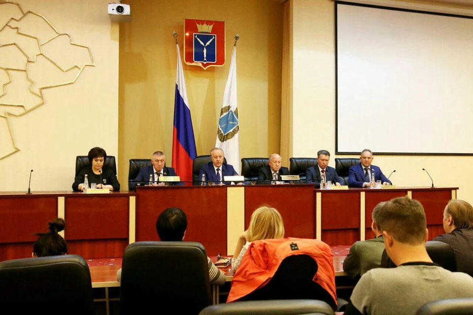 Валерий Радаев и его заместители в областном правительстве.