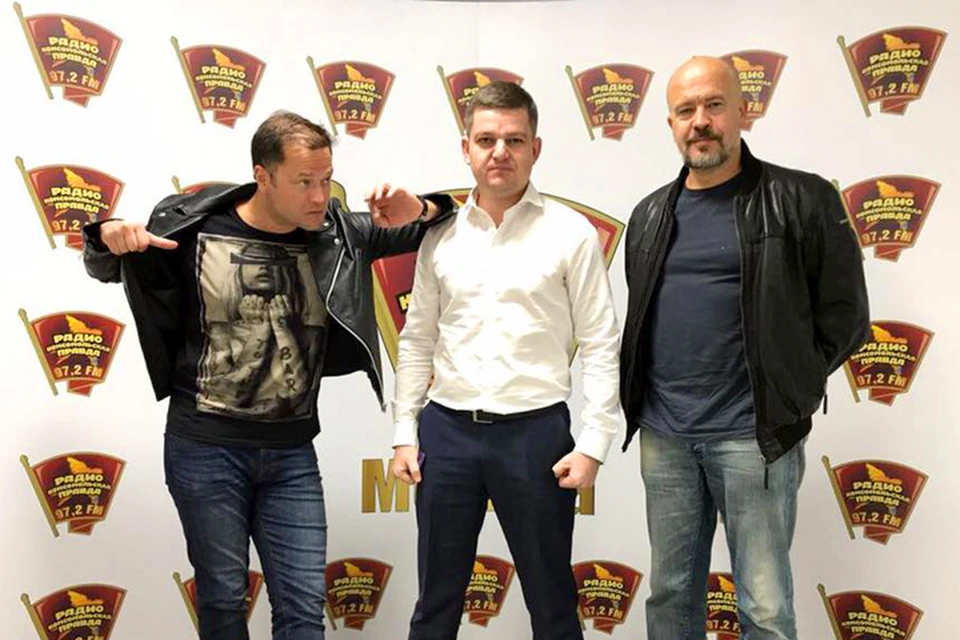 Слева направо: Никита Исаев, Роман Карманов и Андрей Колядин