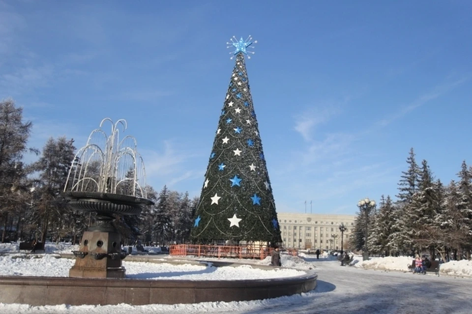 Новый год 2018 в Иркутске: колесо обозрения откроется 31 декабря
