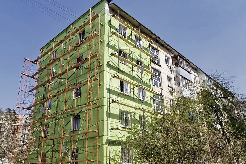 Капитальный ремонт дома в городе Димитровград Ульяновской области. Фото: Фонд ЖКХ