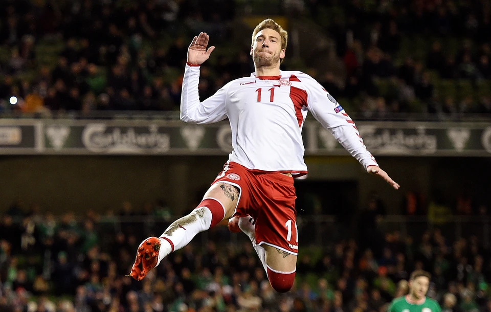 Кристиан Эриксен - герой поединка Ирландия - Дания. Именно его 3 гола вывели в финал ЧМ-2018 датскую команду.