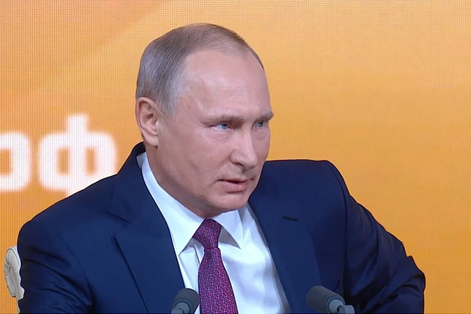 Прямая линия с Владимиром Путиным 14 декабря 2017: президент ответил на вопрос о вылове омуля на Байкале.