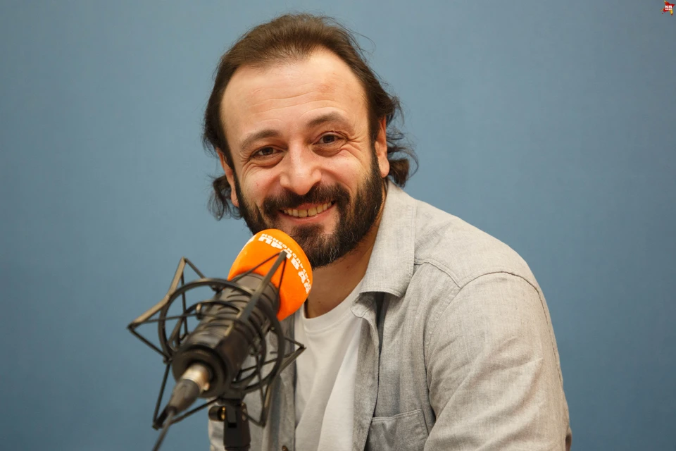 Илья Авербух в студии радио «Комсомольская Правда в Петербурге»