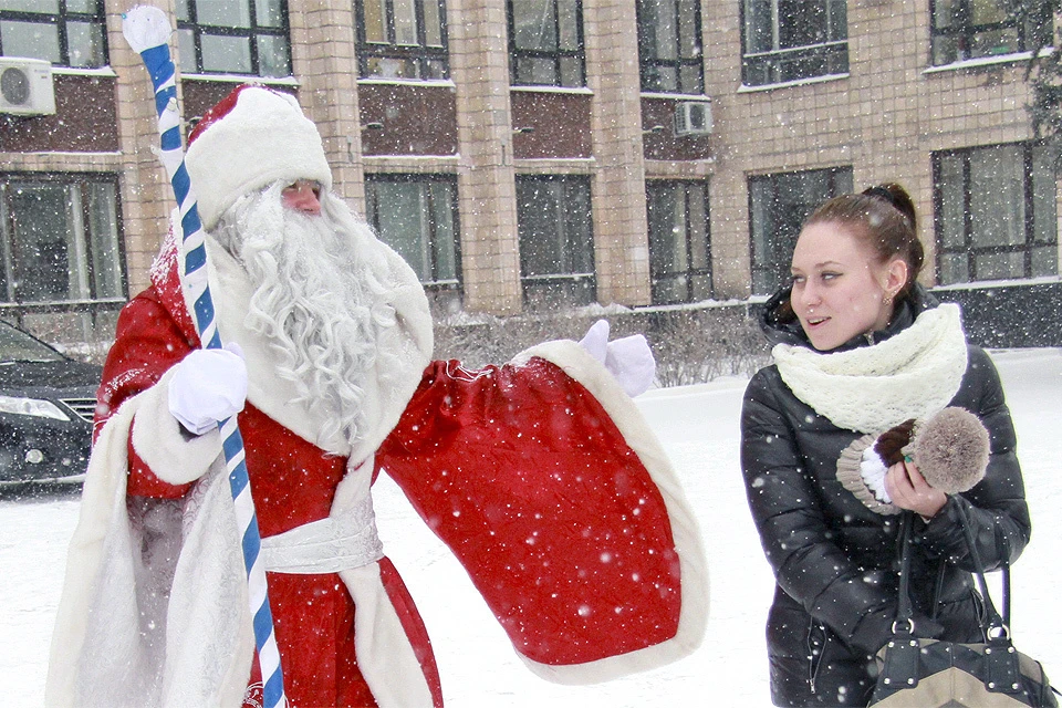 Дед Мороз становится лидером рейтинга популярности в соцсетях.