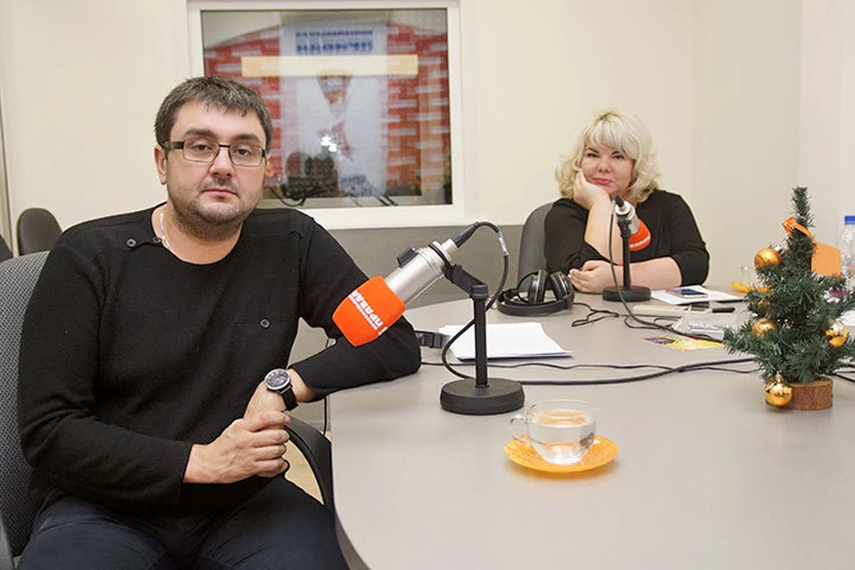 В студии "Радио "Комсомольская правда" Самара" - Дмитрий Лобойко