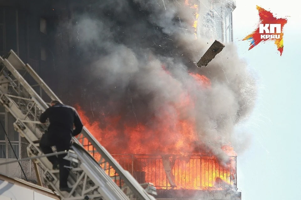 В Канске при пожаре в здании религиозной организации погибли два человека
