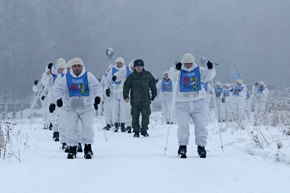 Псковские десантники пройдут на лыжах 940 километров.