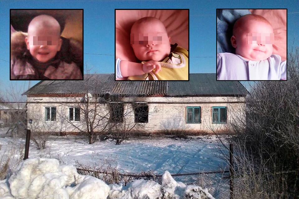 В селе Лозовка Самарской области в пожаре погибли три маленьких ребенка. Отец признался в поджоге