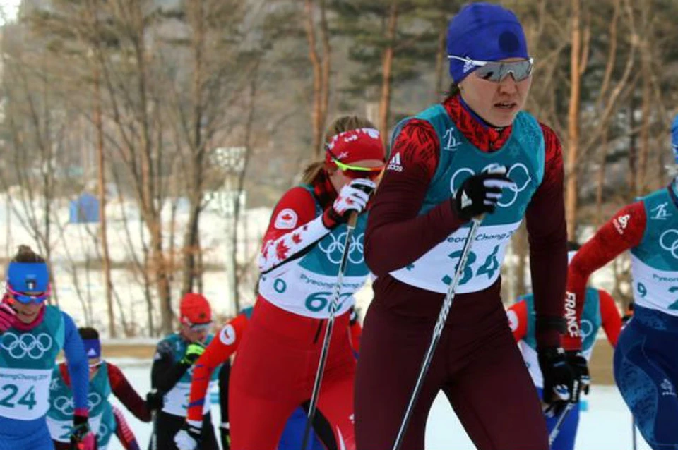 Олимпиада 2018: лыжница из Бурятии Алиса Жамбалова стала 17-й в индивидуальной гонке на 10 километров. Фото: федерация лыжных гонок России.