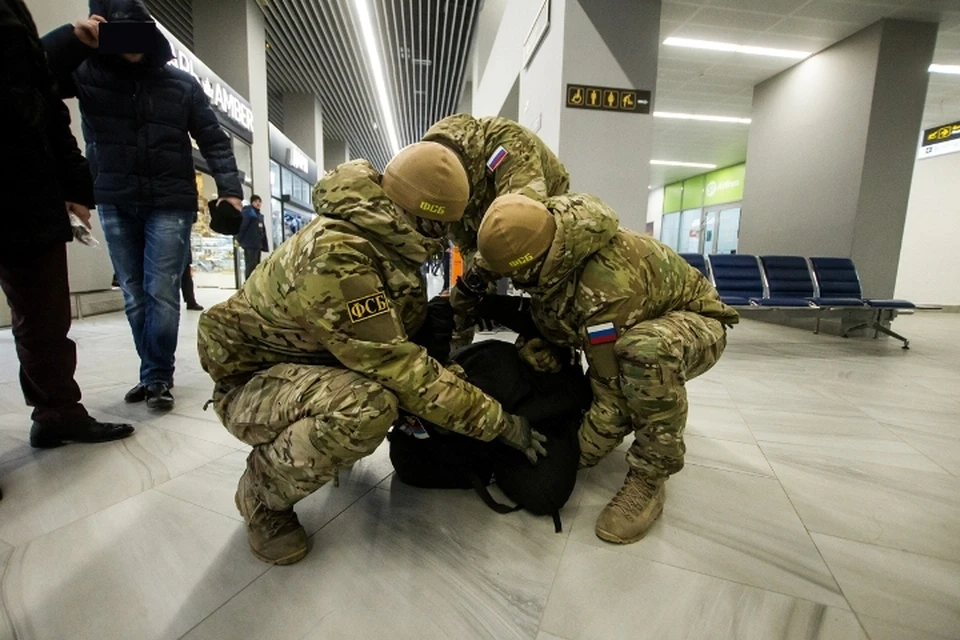 В аэропорту "Храброво" задержали члена террористической ячейки.