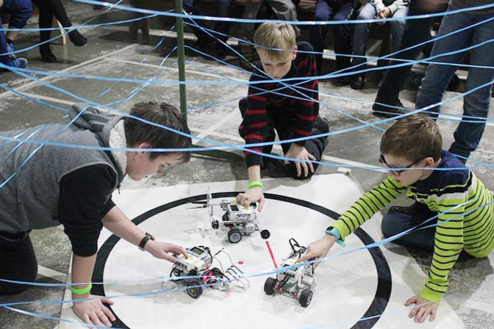 Соревнования по робототехнике – зрелищный этап каждой смены лагеря. Фото: предоставлено Объединением педагогических отрядов Рязанской области