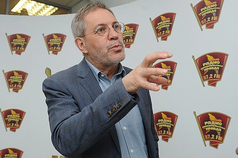 Михаил Леонтьев в редакции «КП», апрель 2017 года