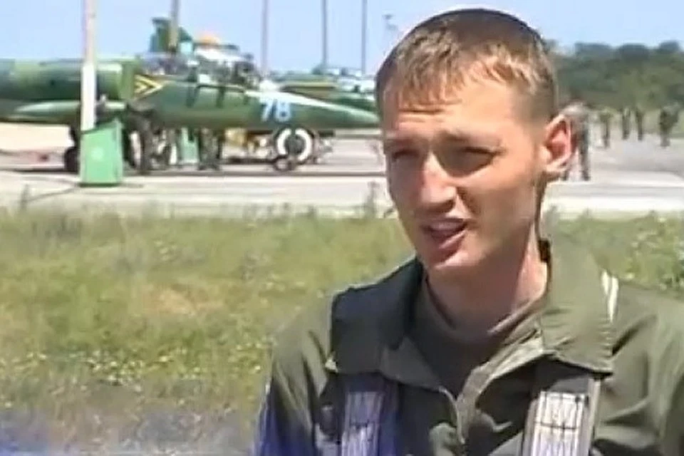 Летчик 299 бригады тактической авиации ВВС Украины Владислав Волошин