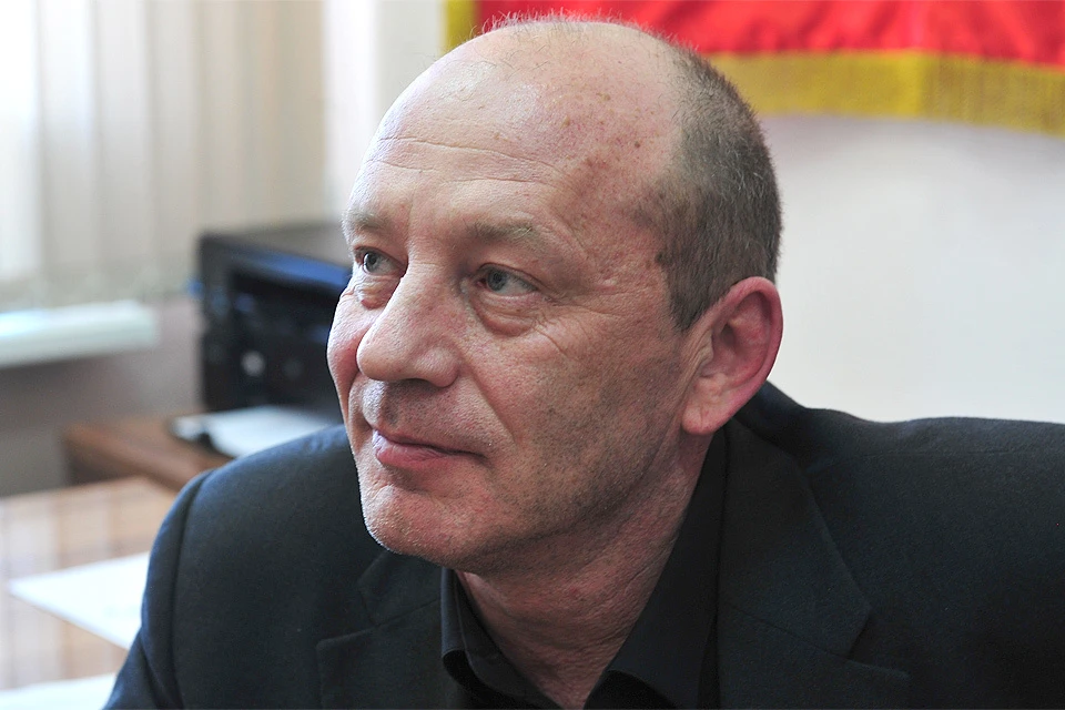 Сергей Соколов во время интервью "Комсомольской правде", 2013 год.