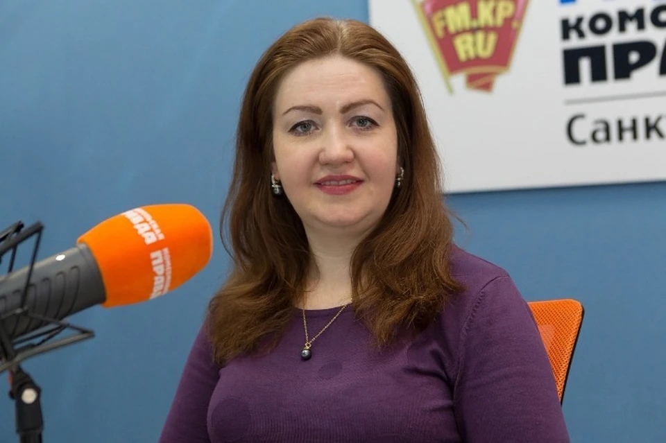 Наталия Берзина, директор фонда «Созидающий мир» в студии радио «Комсомольская Правда в Петербурге»