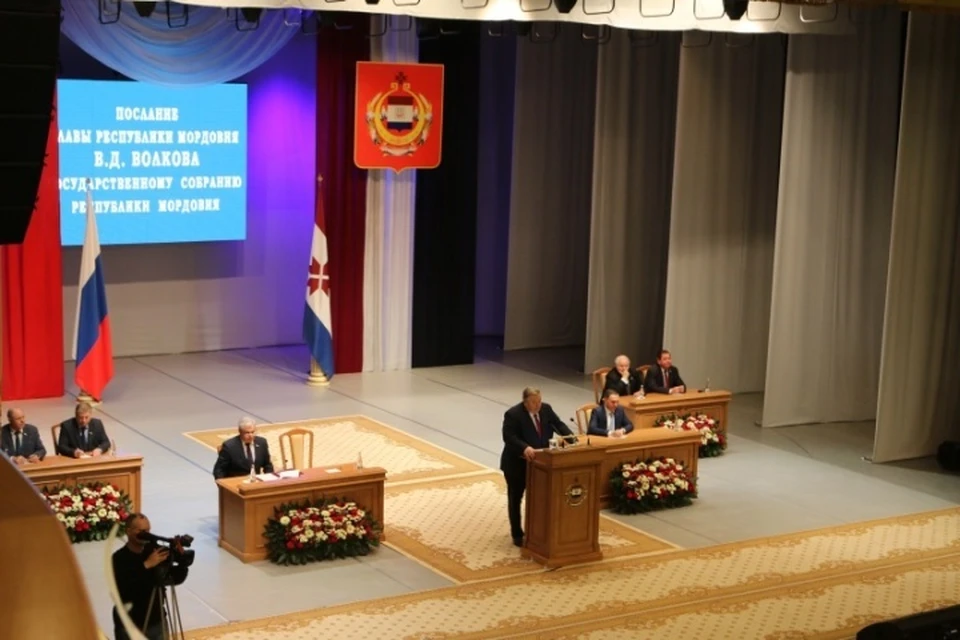 Владимир Волков выступил в рамках двадцать первой сессии Государственного собрания.