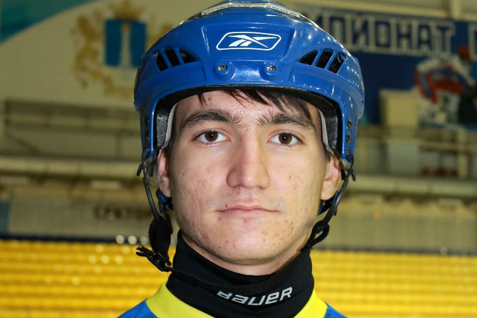 Эмиль Бихузин. Фото: официальный сайт хоккейного клуба "Волга" (Ульяновск)
