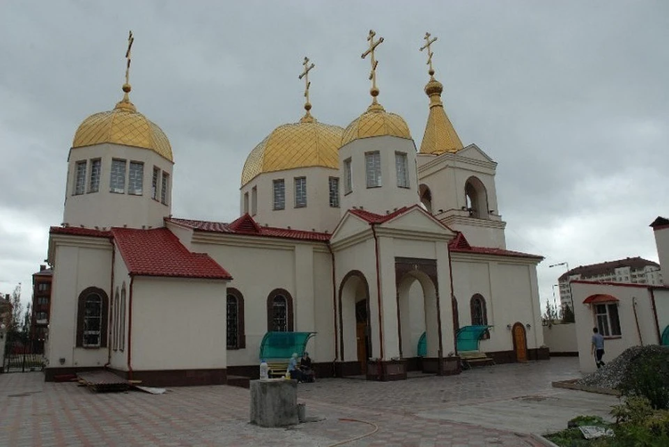 Храм Михаила Архангела в Грозном фото: Саид Царнаев