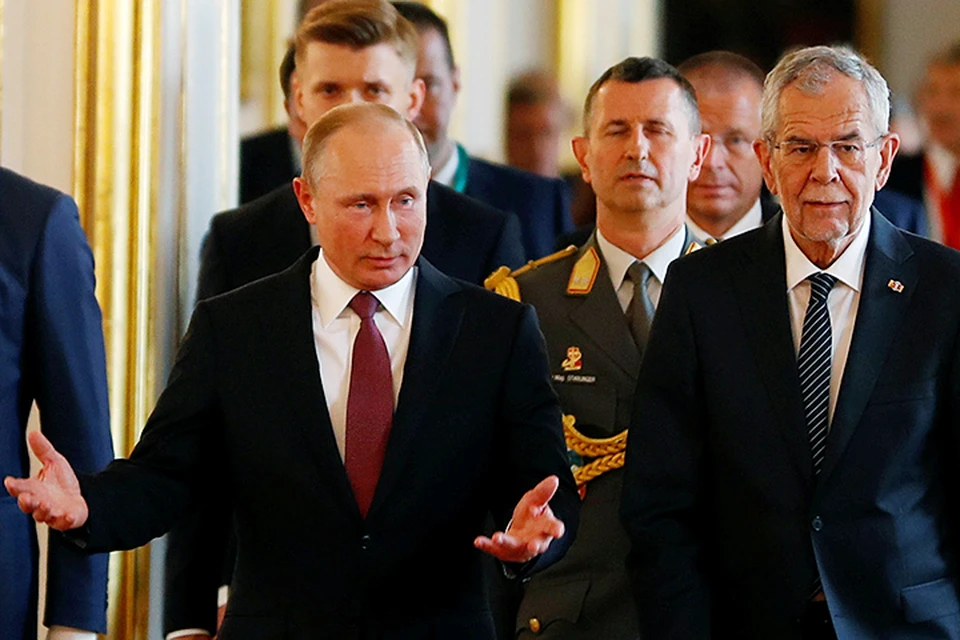 Поездка стала первой для Путина после инаугурации