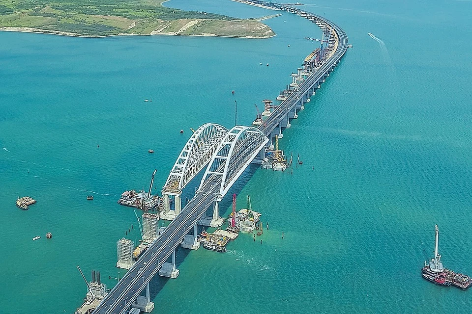 Крымский мост. ФОТО Официальный сайт сооружения