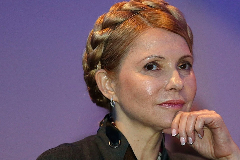 Глава партии «Батьковщина» Юлия Тимошенко