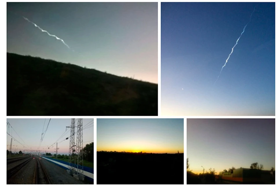 В Алтайском крае полет ракеты увидели жители Чарышского и Курьинского района.