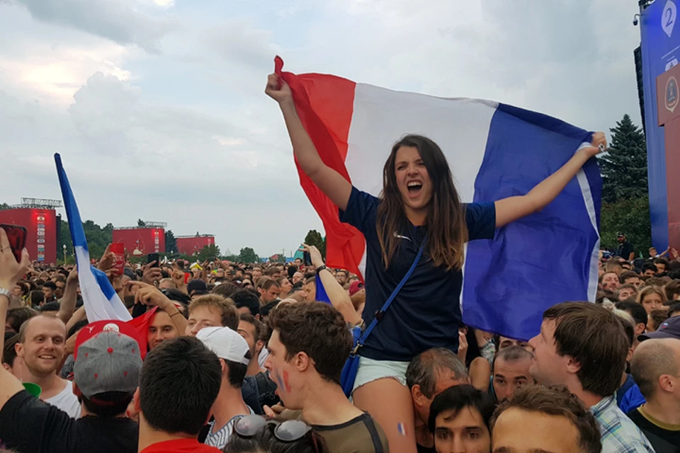 Французы радовались, а хорваты их поздравляли