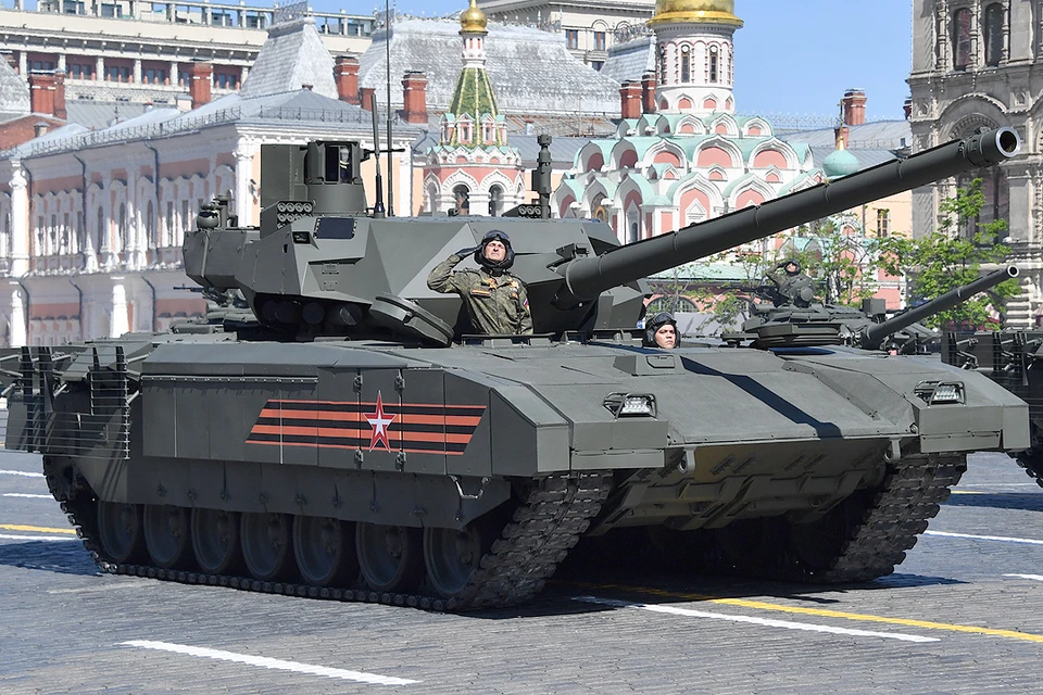 Танк Т-14 "Армата" на Параде Победы 9 мая 2018 г.