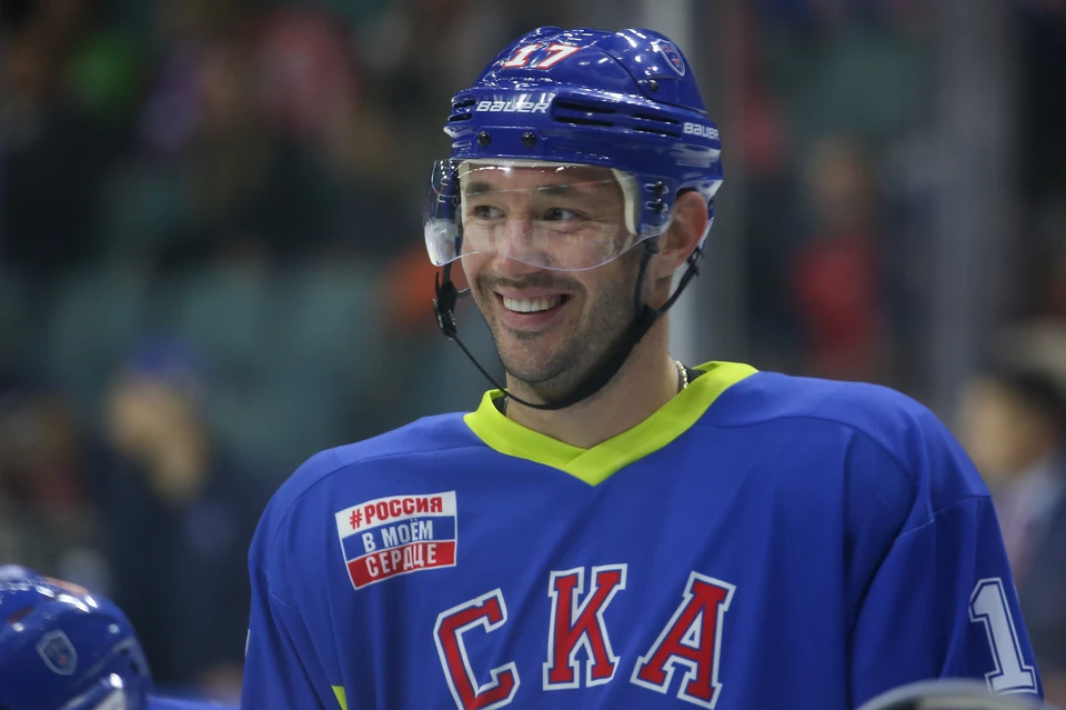 Илья Ковальчук провел в Петербурге последний матч за СКА перед отъездом в Америку