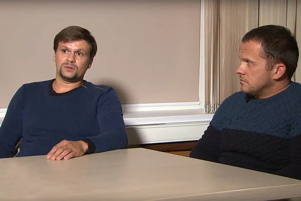 Александр Петров и Руслан Боширов, рассказали, что ездили в Британию обычными туристами