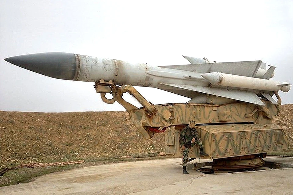 ЗРК С-200 на службе армии Сирийской Арабской Республики. ФОТО Твиттер @SyrianMilitary