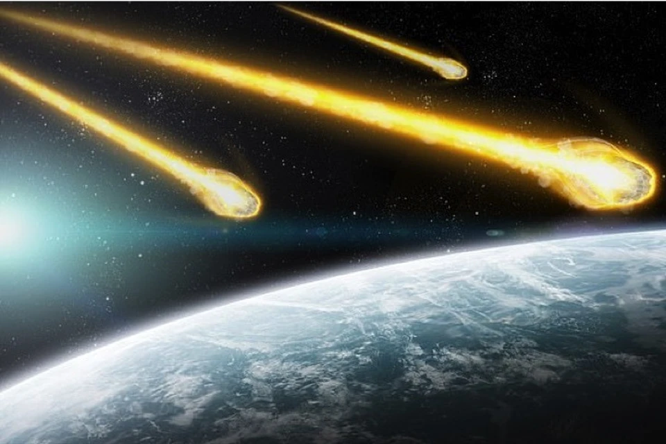 К нам приближается "эскадрилья" астероидов. Такие атаки не часто случаются.