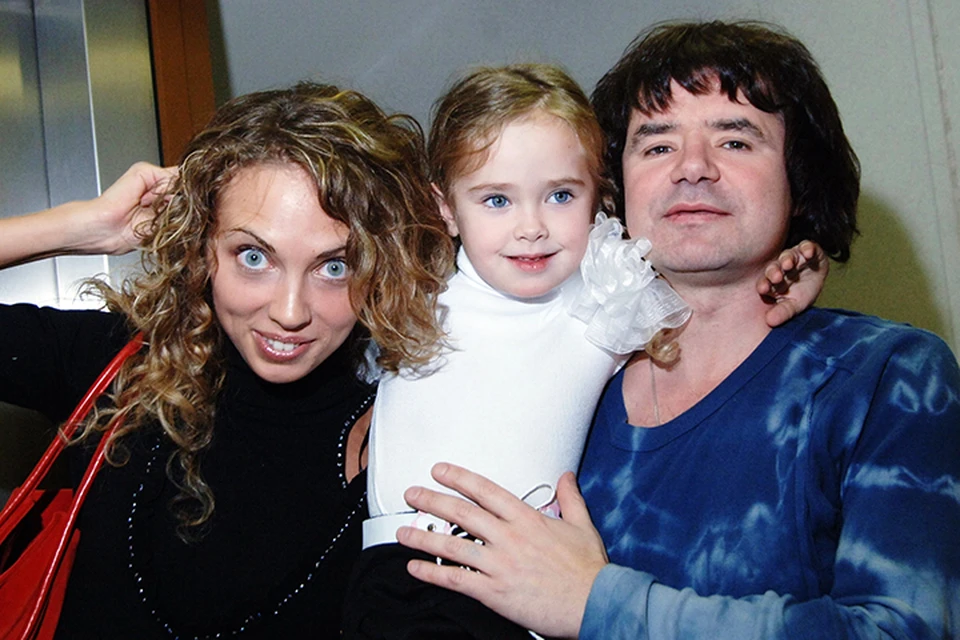 Евгений Осин с бывшей Женой и дочкой Агнией